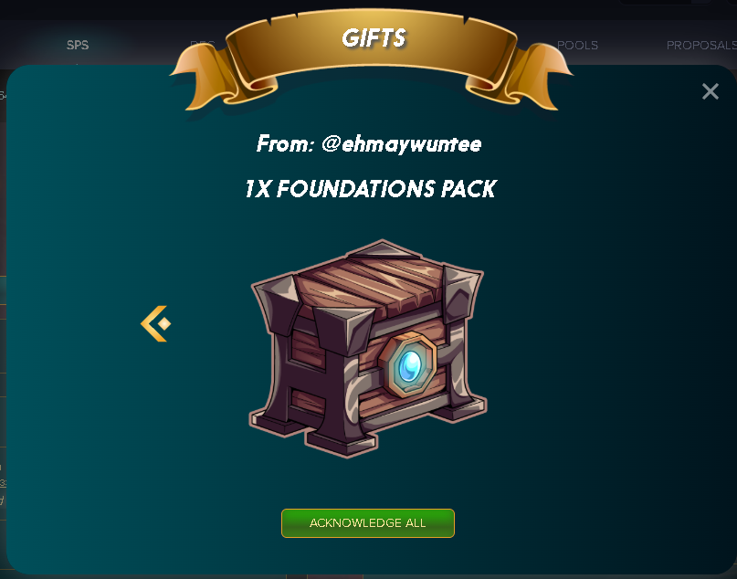 dandale21's tweet photo. Thank you very much @EhmayWuntee! Welcome to the family! @splinterlands https://t.co/Z9mj1Wd5C4