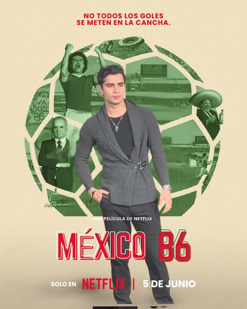 Soysol00's tweet photo. AARON MERCURY X NETFLIXLAT
#Mexico86 https://t.co/Fn95lmUJWo