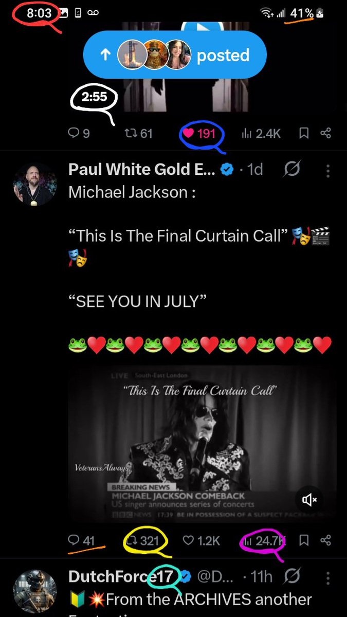 DeanDavis33's tweet photo. 🪞4️⃣1️⃣ #FortyOne
🐸1️⃣7️⃣ #Seventeen
1️⃣9️⃣1️⃣ #NineEleven
2️⃣5️⃣5️⃣ #TwoFiveFive
😏 #WhatAreTheOdds 😁
3️⃣2️⃣1️⃣ #ThreeTwoOne
2️⃣4️⃣7️⃣ #TwoFourSeven
8️⃣0️⃣3️⃣ #EightZeroThree 🐇 https://t.co/qORNi1wylw