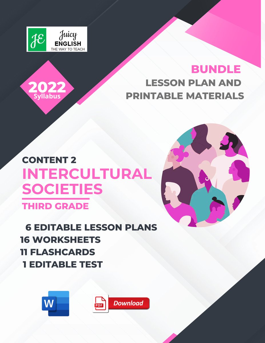 JuicyEnglishCom's tweet photo. Intercultural societies - Lesson plan and worksheets
https://t.co/MOE9xVlGlr https://t.co/7MI6gzK97r