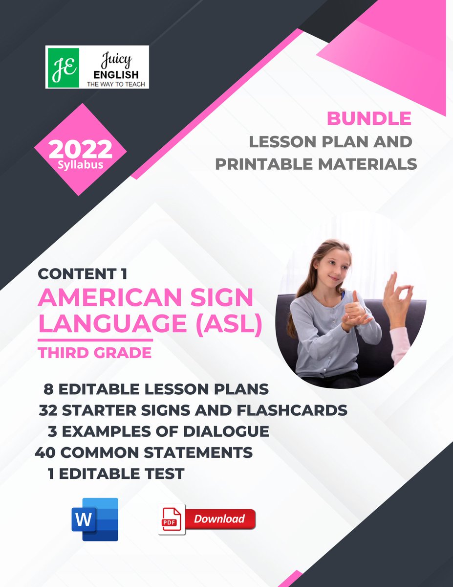 JuicyEnglishCom's tweet photo. American Sign Language (ASL) - Lesson plans and worksheets
https://t.co/huA5Ql3h43 https://t.co/FvCt6TQkdB