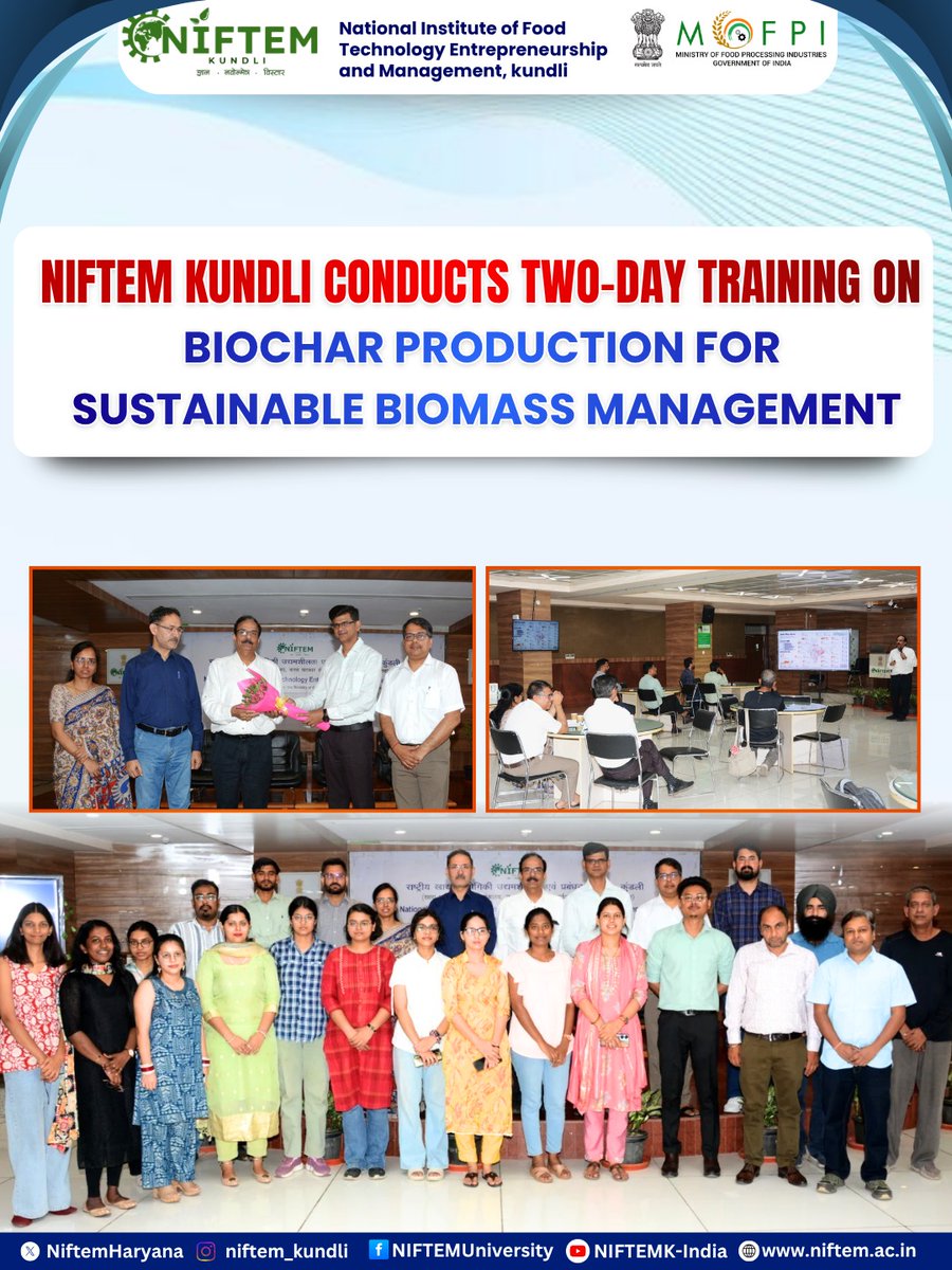 NIFTEM, INDIA tweet media