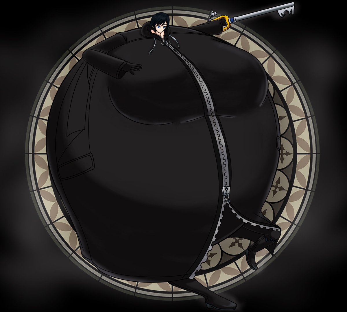 bloondice28's tweet photo. KH Stained Glass Art goes round and inflatable! Especially if it’s Xion!

Happy Belated Birthday @Michicius 

#bodyinflation #膨体 https://t.co/wHbMJdqT9U