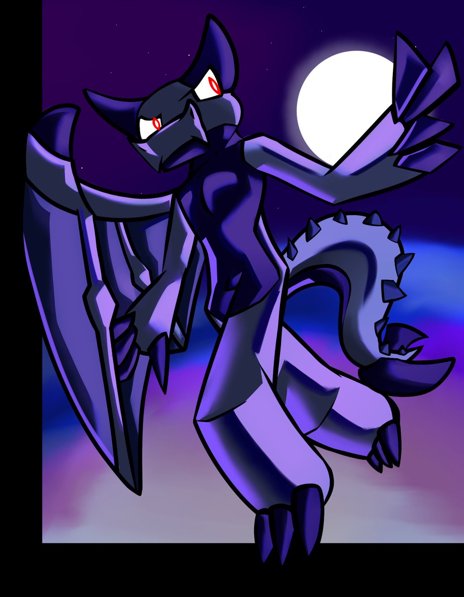 pepefurry's tweet photo. Moonlight dragón 
(Art-trade) 
#art https://t.co/j2RYzt7Bng