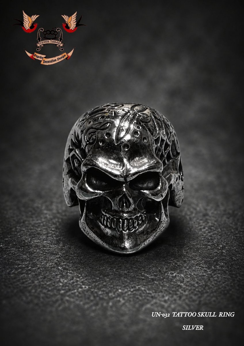 13coffin's tweet photo. UN-032 tattoo skull  ring 
ネットショップに追加 更新しました。

https://t.co/gdjU9hYcVg

#silver #accessory #tattoo  #skull #ring https://t.co/QjO3mTdP0P