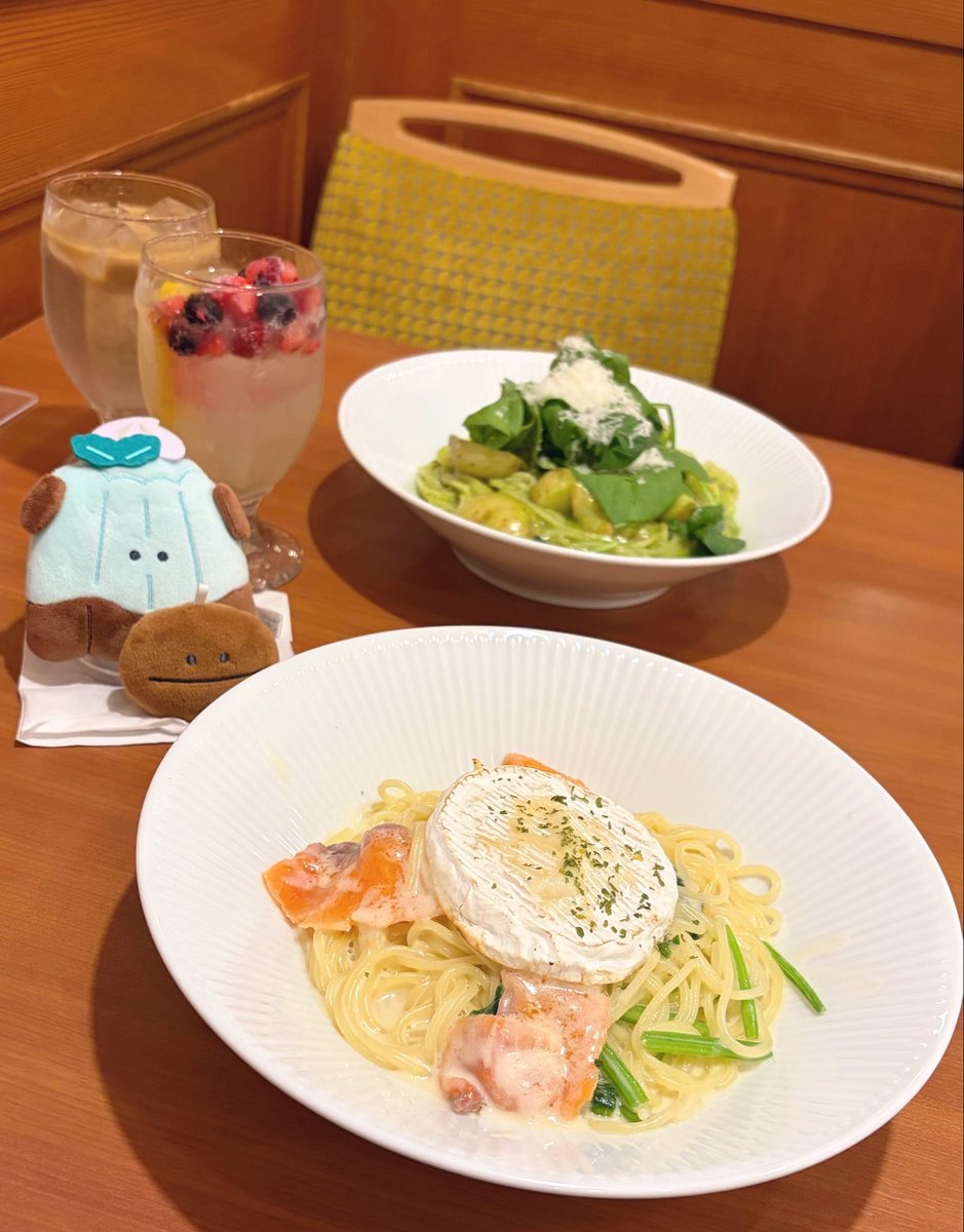 n____222222's tweet photo. つぶ活🍝🥬パスタ美味しい(,,• •,,) https://t.co/UIlQHXon4G