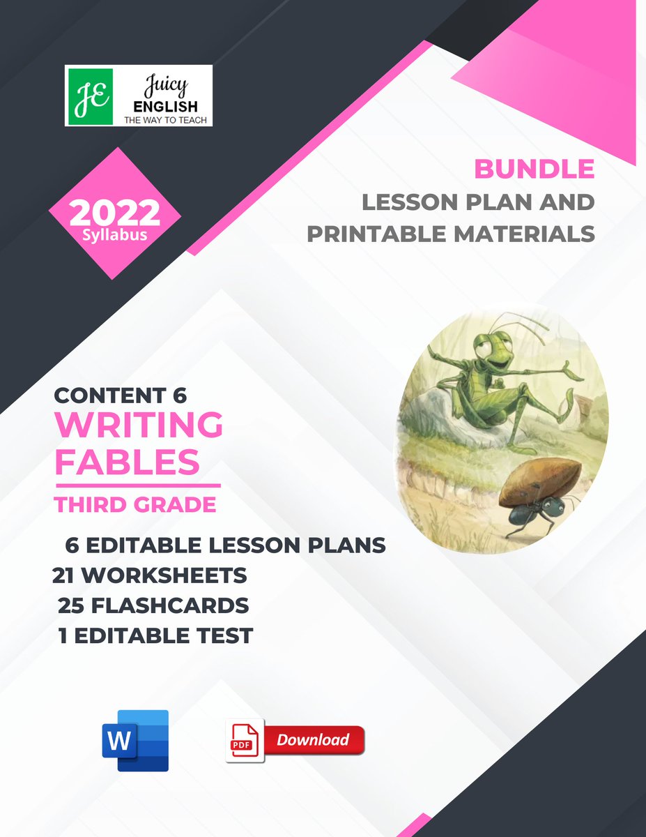 JuicyEnglishCom's tweet photo. Writing Fables - Lesson plans and worksheets
https://t.co/mc4yI48PBq https://t.co/VxWLVa50lf