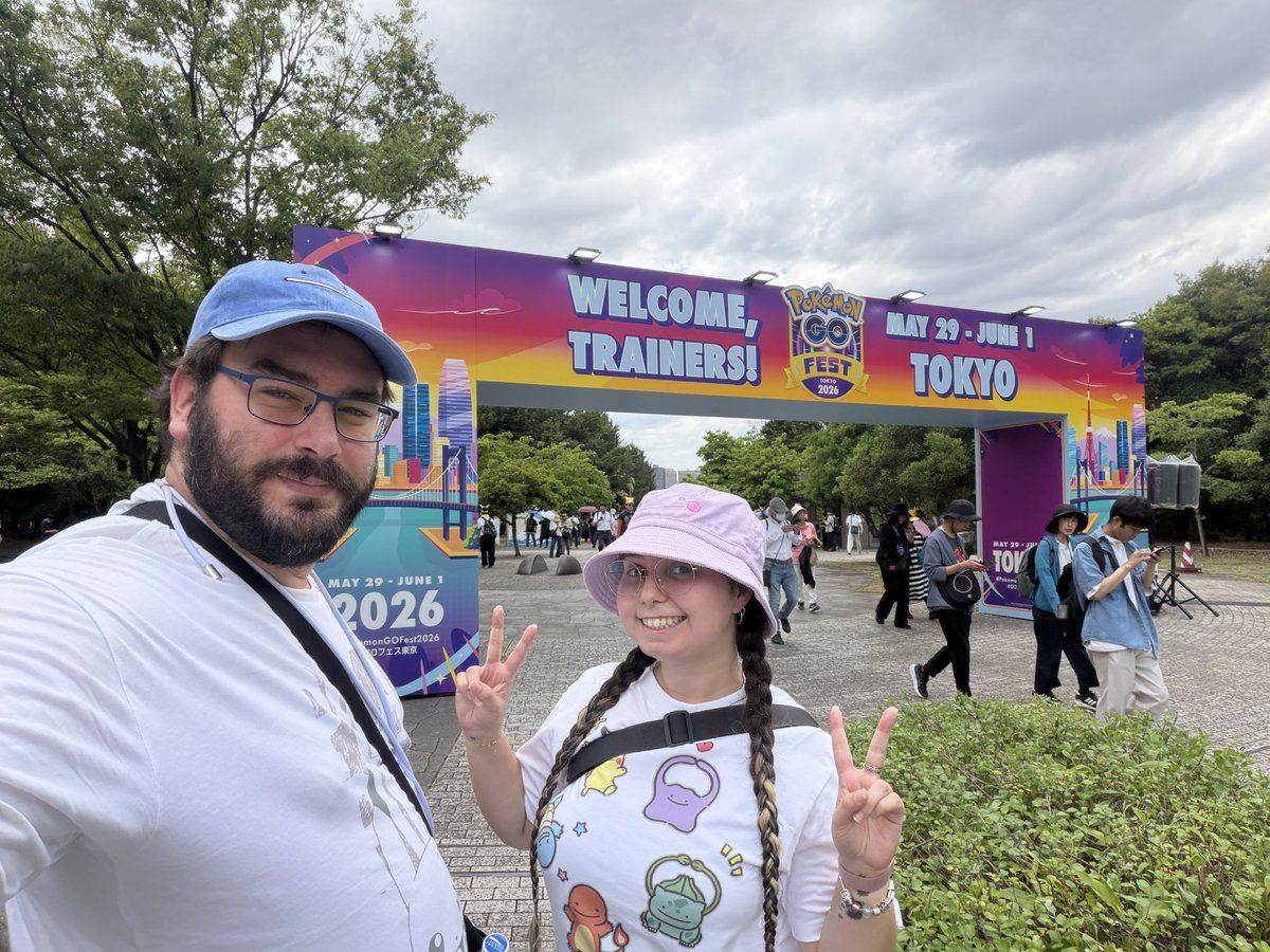 MissMoflets's tweet photo. Estamos en el 10º aniversario del Pokémon Go en Tokio💛
@PabloRF_94 https://t.co/vQqpEh5egX