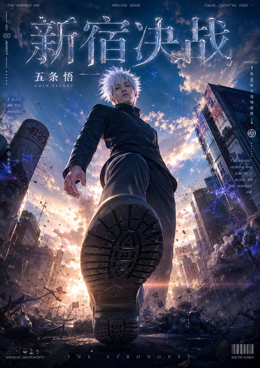 Live-Action Anime Movie Poster