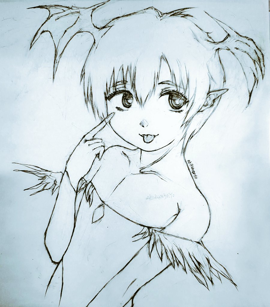 azuregreenxx's tweet photo. 乗り遅れた感あるけど、リリス描いた。
#ヴァンパイアセイヴァー
#vampiresaviour https://t.co/ZPfvRsgGl7