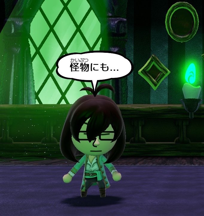 CabalinMiitopia's tweet photo. #一番好きなゲームのセリフ
#Miitopia 
任天堂のアバター、MiiのRPG「Miitopia」より「お絵かき依頼主」のセリフ。

「〇〇（一人称）の　芸術は　
誰にも理解さ���ない」

「怪物にも…」

「でも　描きつづけるぞ　
だって好きだから！」 https://t.co/3b1I5sWlj9