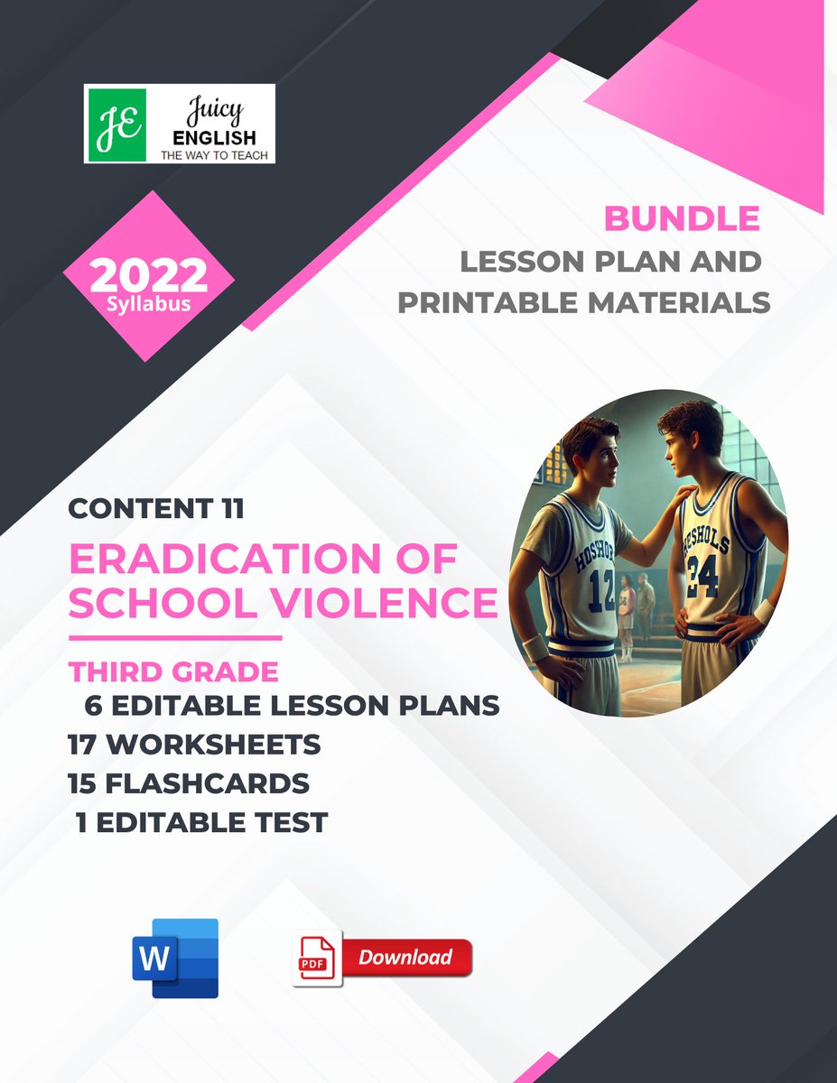 JuicyEnglishCom's tweet photo. Eradication of School Violence - Lesson plans and Worksheets
https://t.co/Eq6lno5MZR https://t.co/JAvjnbeiUm