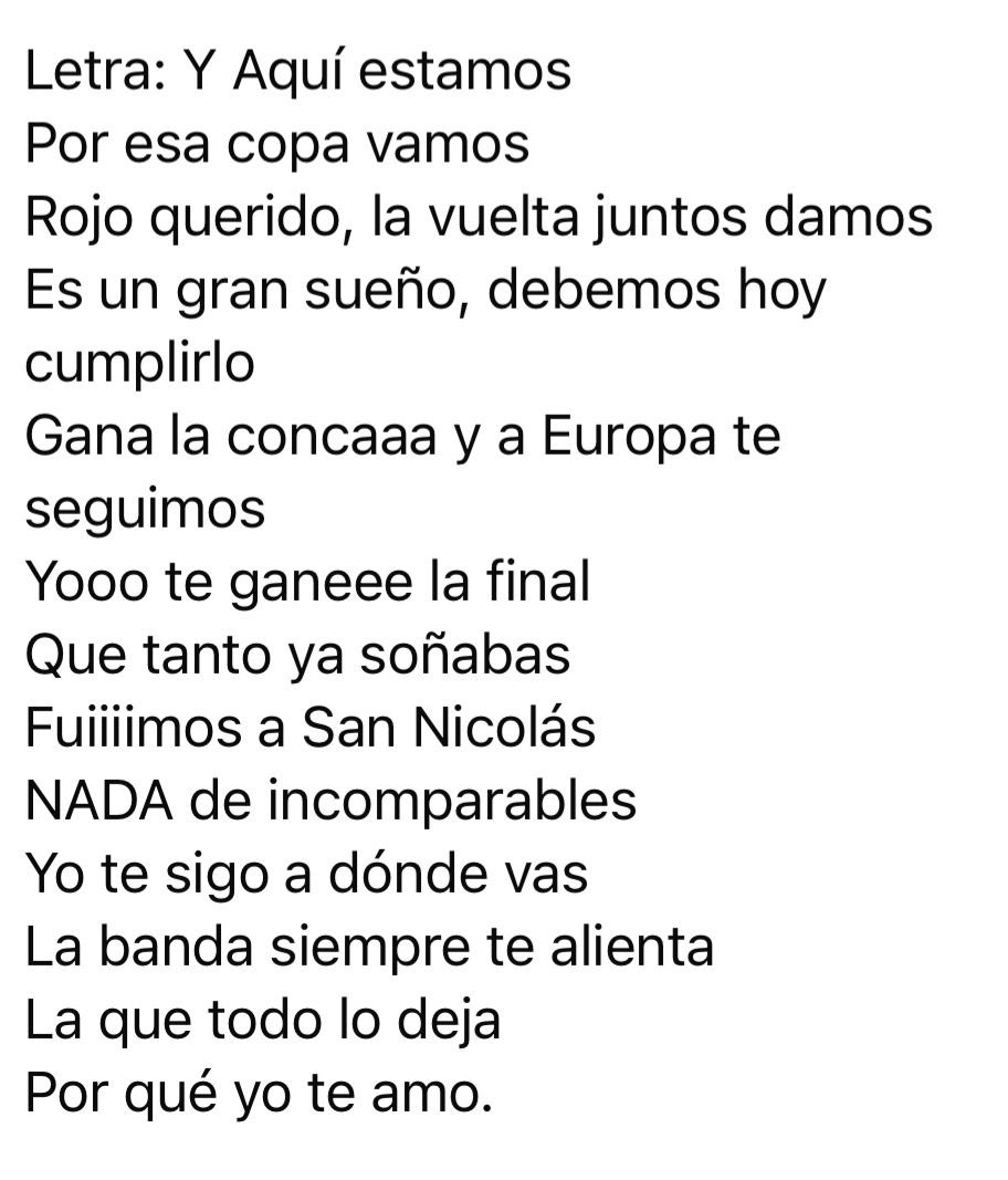 LBR2004's tweet photo. Por WhatsApp, señales de humo, cómo sea... COMPARTAN ESTA LETRA 🙏🏻

Le pido a GENERAL, PALCOS Y PREFERENTE... DEMOSTRAR EL AGUANTE DEL @TolucaFC Y SU GENTE !!!

En el video EL RITMO QUE ROMPERÁ LAS GARGANTAS EL SÁBADO...

VAMOS LOS DIABLOS ROJOS CARAJOOOOO 🔥♥️👹🔈🔉🔊🔊 https://t.co/KAAweV4J0Z