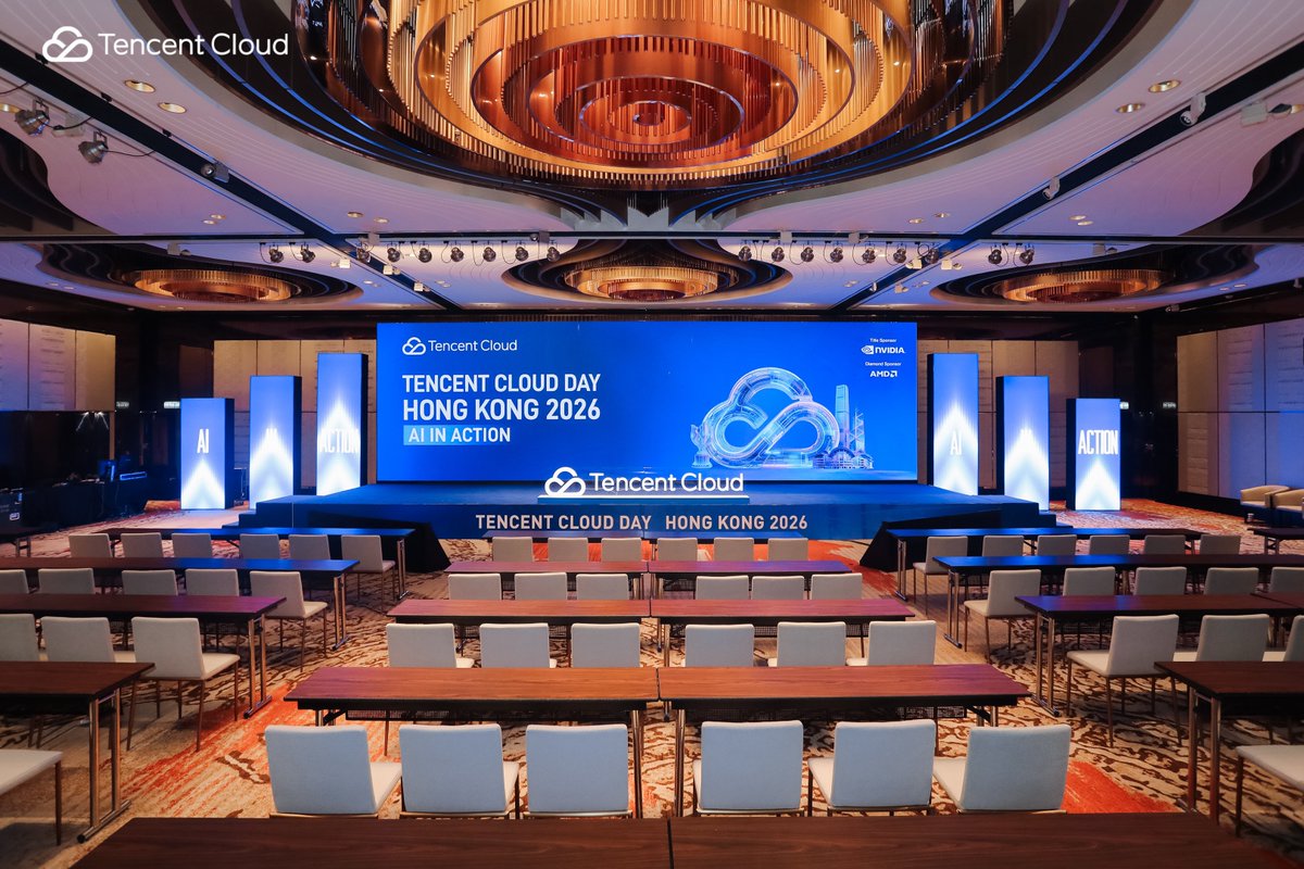 QClaweverytime's tweet photo. Incredible day at #TencentCloudDay Hong Kong 2026 🇭🇰
Qclaw was there — surrounded by developers, researchers & AI enthusiasts pushing boundaries.
The energy was electric. Thank you to everyone who stopped by. The best is yet to come. 🚀
#Qclaw #AI #TencentCloud #HongKong https://t.co/Pb0m5krE7W