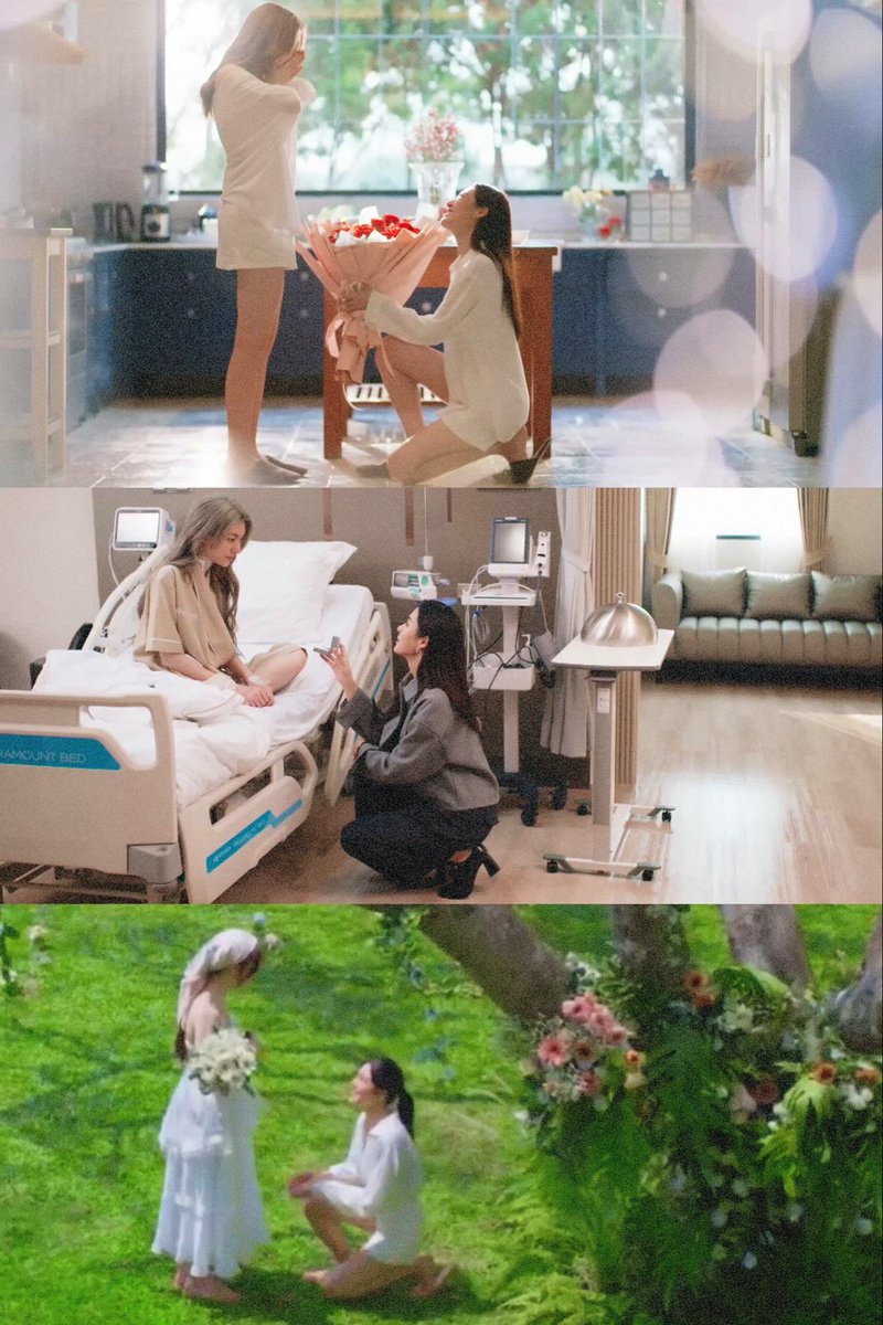 lovsubnews's tweet photo. “Chỉ riêng em là người mà chị luôn sẵn lòng quỳ xuống để cầu hôn…” 

Dù có là ở câu chuyện nào, nhân vật nào, tình tiết ra sao, thì điều này vẫn chưa từng thay đổi 🥹

Ảnh cre: YAN·Flechaza 

LINGORM IN LOVE FOREVER  
#วาดฝันวันวิวาห์OfficialTeaser https://t.co/rSKzBrlPbb