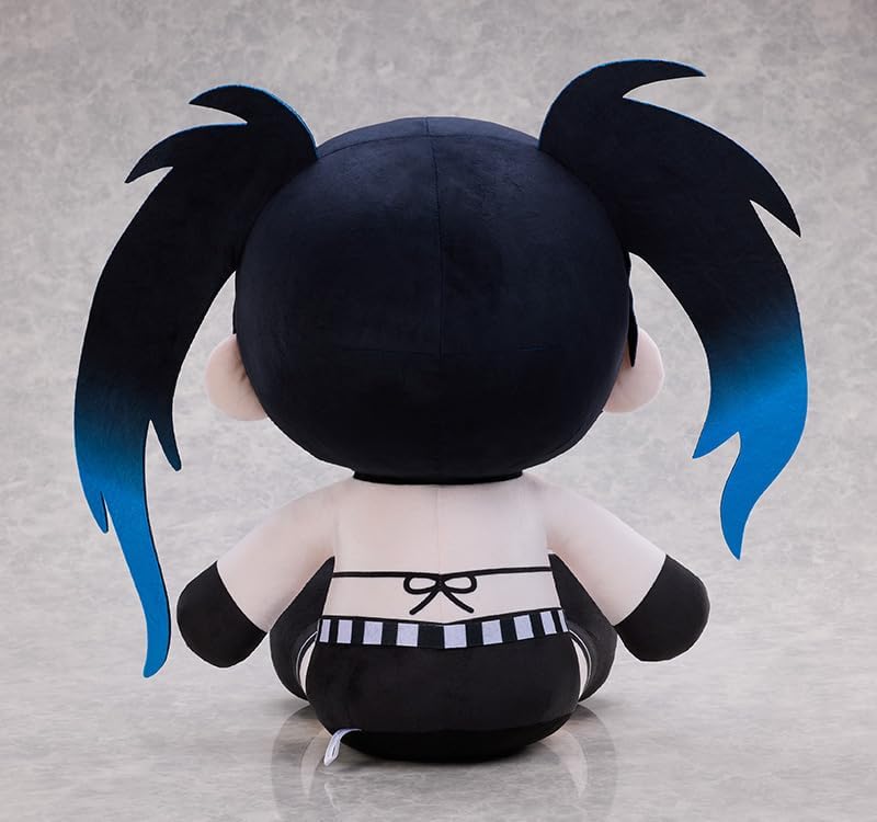 Solarain】 プニプニ ビッグ ぬいぐるみ 『ブラック☆ロックシューター