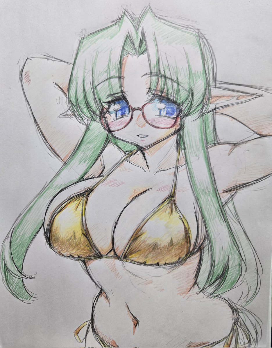 #今月描いた絵を晒そう 