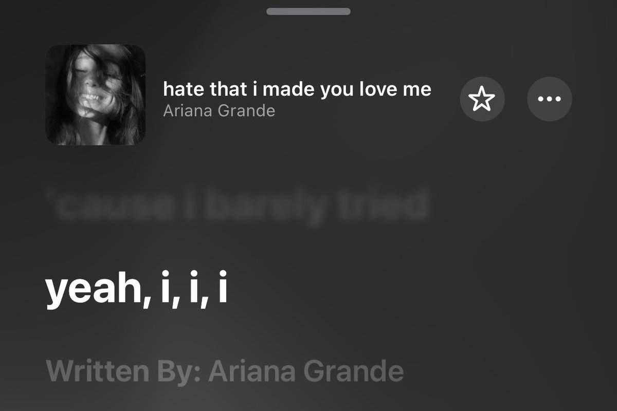 buffys's tweet photo. HATE THAT I MADE YOU LOVE ME WAS WRITTEN ENTIRELY AND SOLEY BY ARIANA GRANDE https://t.co/4OPwxAiS61