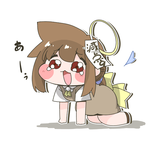 「今日ずっとこの顔してる(具体的な理由もなく)」|観城はるか＠skeb募集中のイラスト