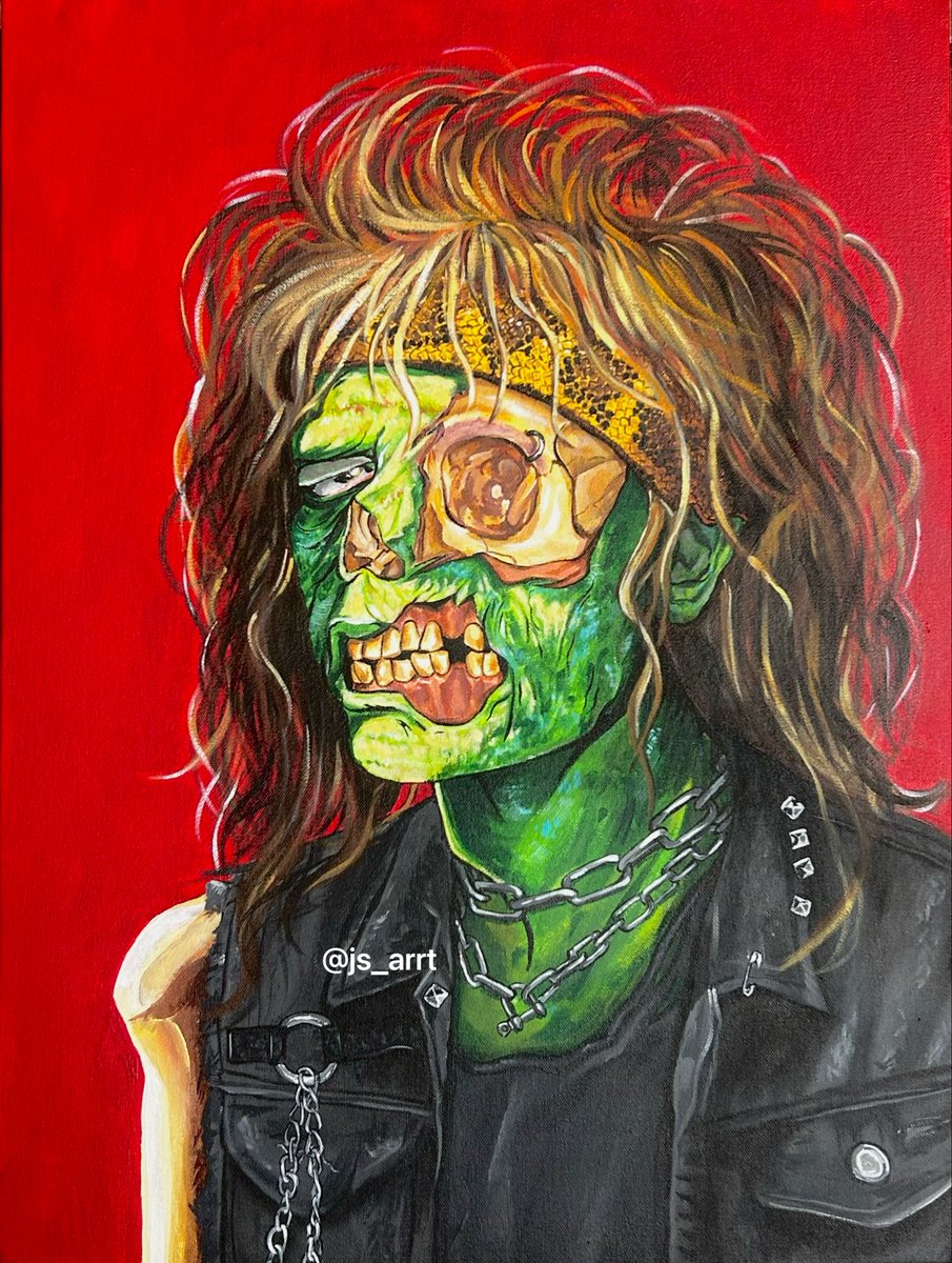 im_raccoonboy's tweet photo. @angelitaminette A literal skill issue, this whole painting was done with acrylics and not once did I had a problem blending them https://t.co/4Td0TfErQi