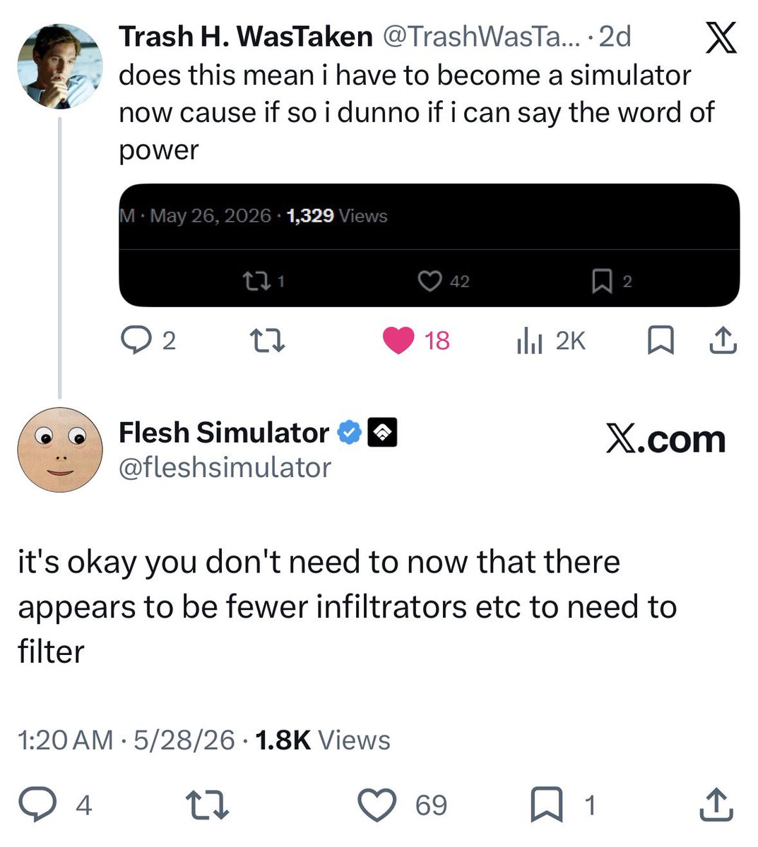 Flesh Simulator tweet media