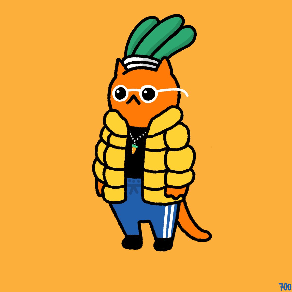 simplecatnft's tweet photo. GM 🥕 https://t.co/hfxsg1ow3P