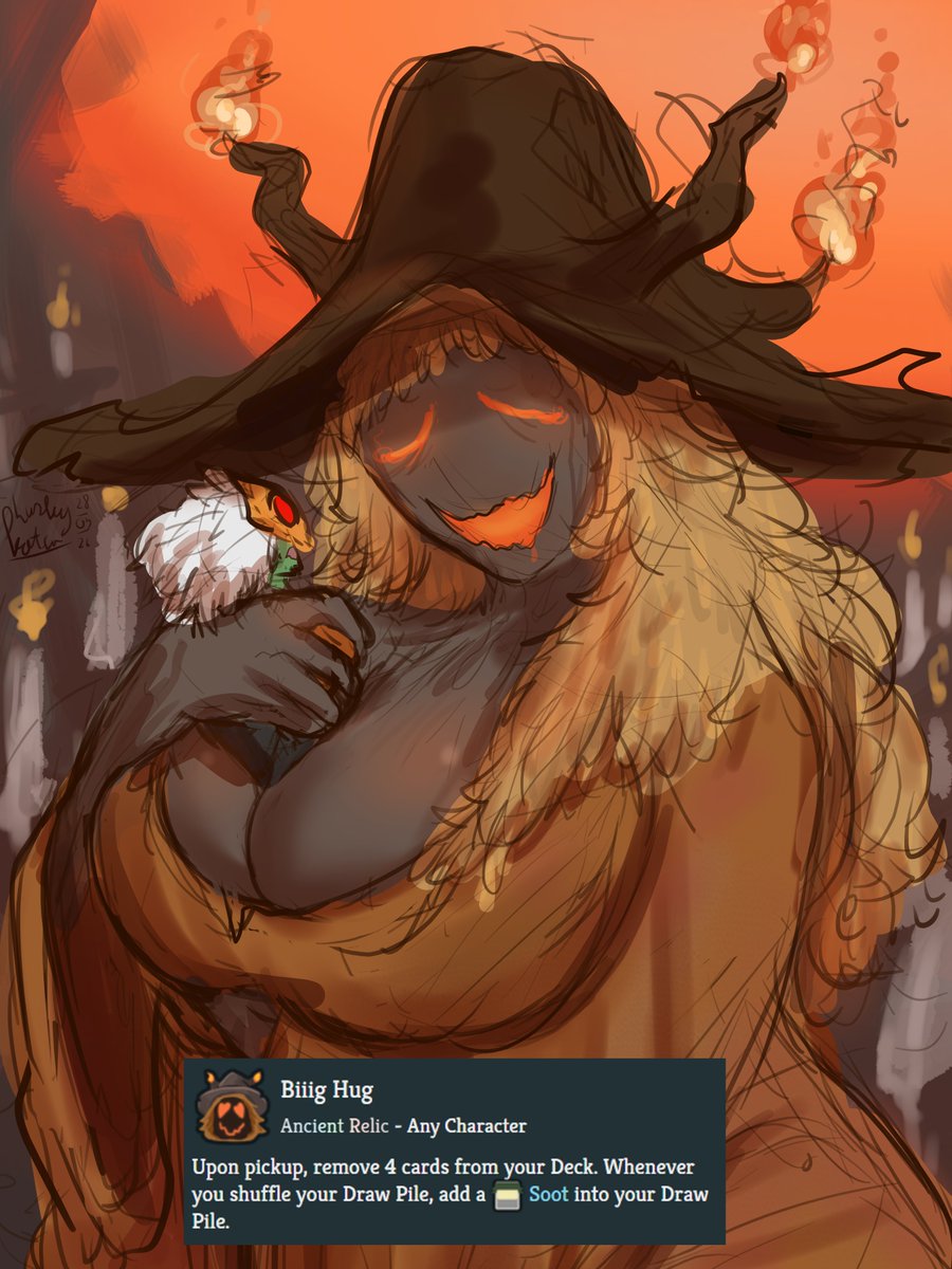 KatsumodoKat's tweet photo. Am i now known as the Tezcatara guy?

#SlaytheSpire2 #SlaytheSpire #fanart https://t.co/Zbz7hc0yBd