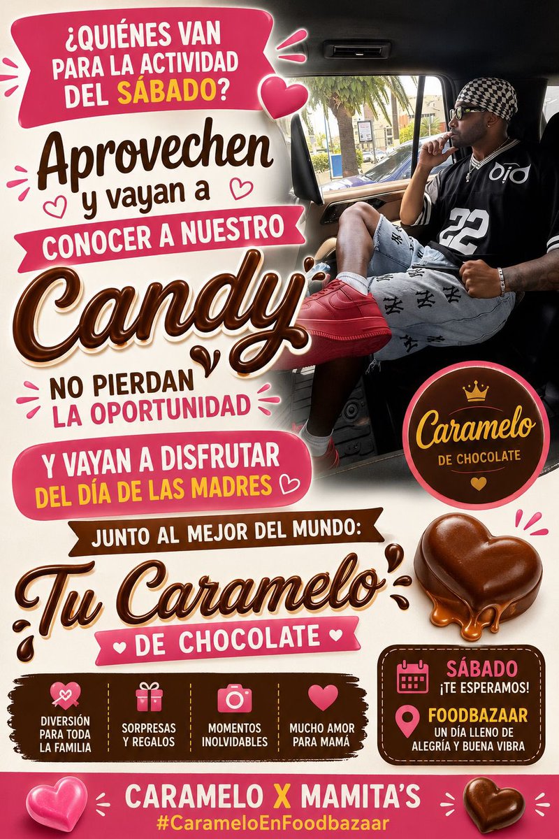 AndresWalkiris's tweet photo. Repórtense 
#TeamCaramelo #CarameloDC https://t.co/wlsjMvDhh5