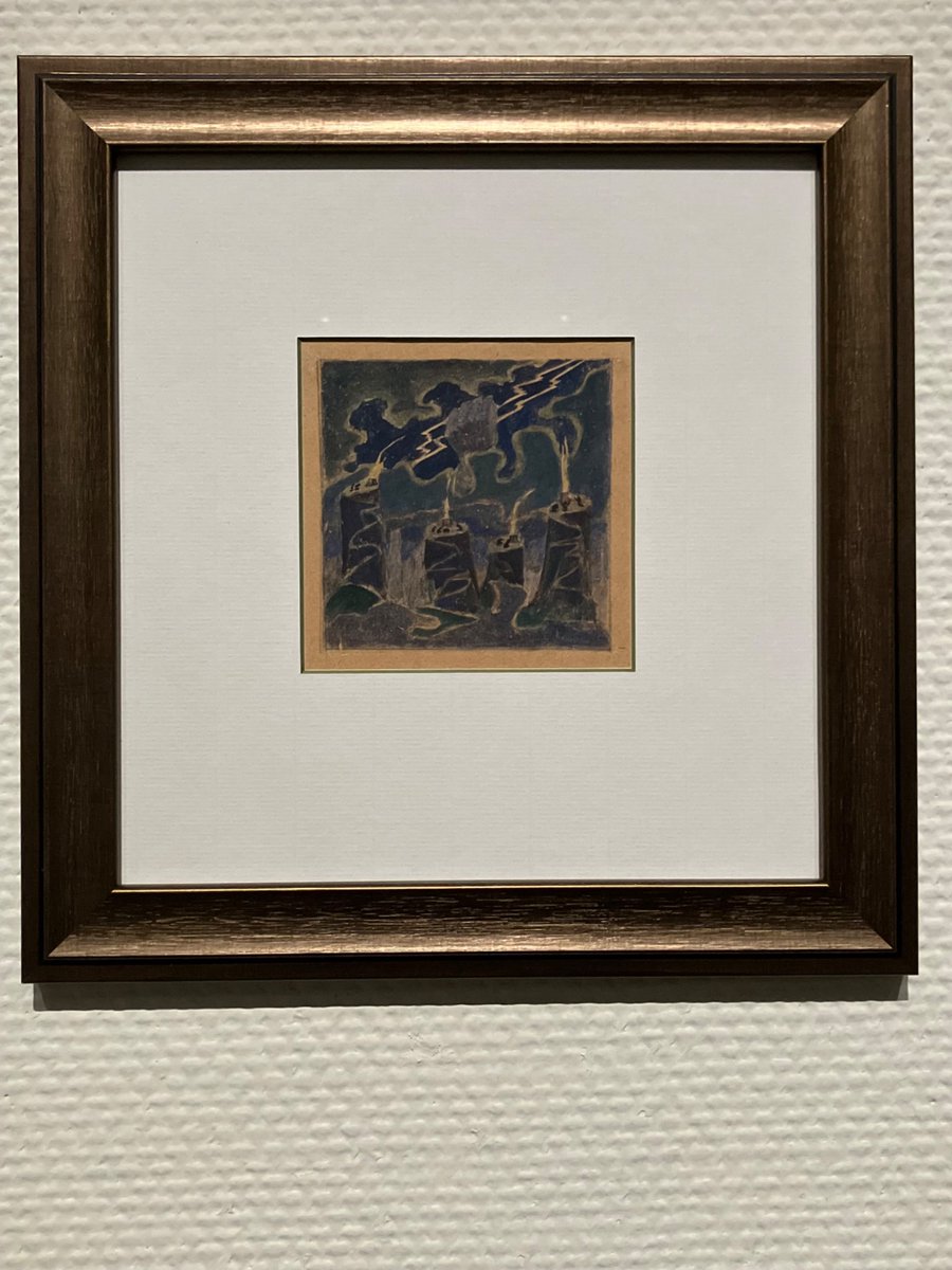 akibamari's tweet photo. 国立西洋美術館 チュルリョーニス https://t.co/bJz0eJtFlL