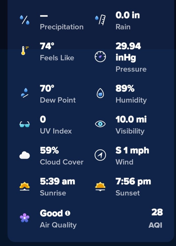 technosquid's tweet photo. @TheBaconFather Not as warm, but its also 2300 https://t.co/dCV6lB9pA3