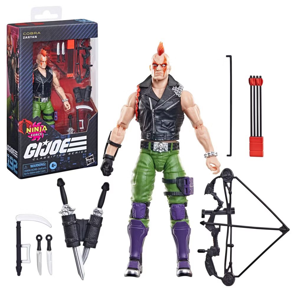 preterniadotcom's tweet photo. Hasbro G.I. Joe Classified Series 6" Ninja Force Zartan is currently available to preorder again at Target ($27.99) - https://t.co/ejE9yrYLUu #ad 

Thanks @ToddManyNumbers for the heads up! https://t.co/TF3j5RYx2e