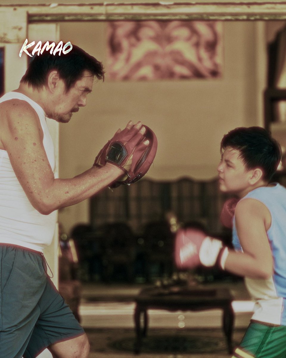 gmanetwork's tweet photo. MAMAYA SA #KAMAO! 💥🥊

Muling magkikita si MakMak at ang kanyang Lolo Domeng.

Tumutok sa #KAMAODugongBoksingero mamayang 3:20 PM sa GMA Afternoon Prime! https://t.co/y56rAFtCec