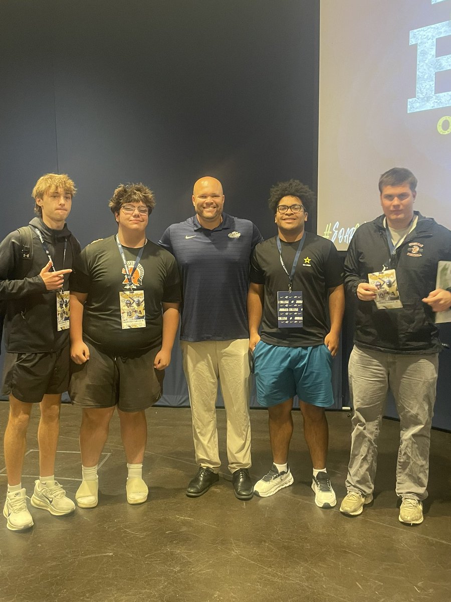 TSteiner09's tweet photo. Thank you coaches for having us over for Juniata’s Junior Day! @JuniataFootball @MaccusD @CoachCregger @RussellStoner24 @AFL_YorkPA https://t.co/js6S8KqdJE