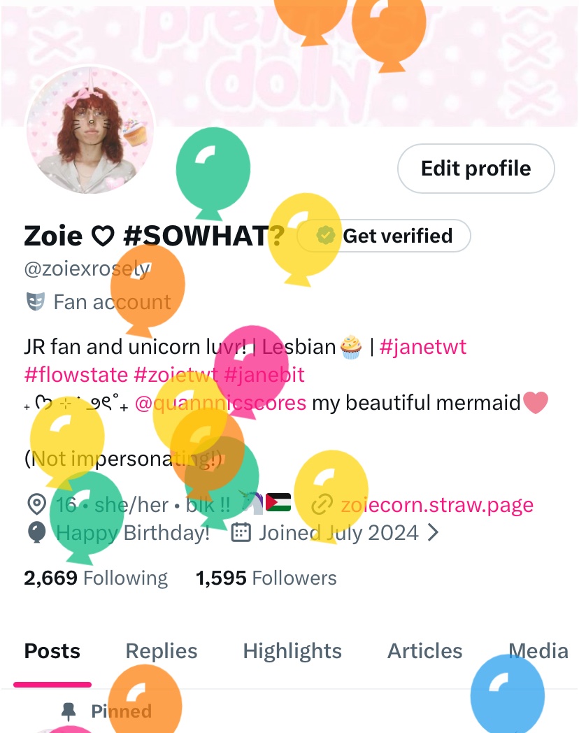 Zoie ♡ #SOWHAT? tweet media