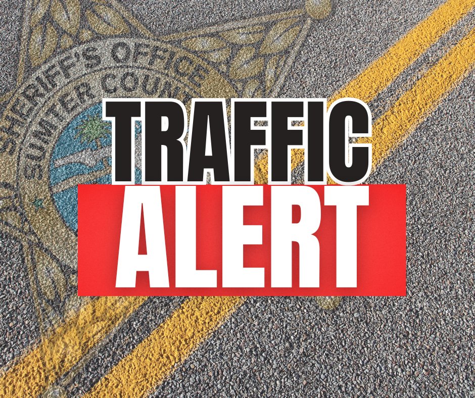 SCSOFL's tweet photo. TRAFFIC ALERT - BUSHNELL https://t.co/L7UOOKefhL https://t.co/1jqQDGcIMu
