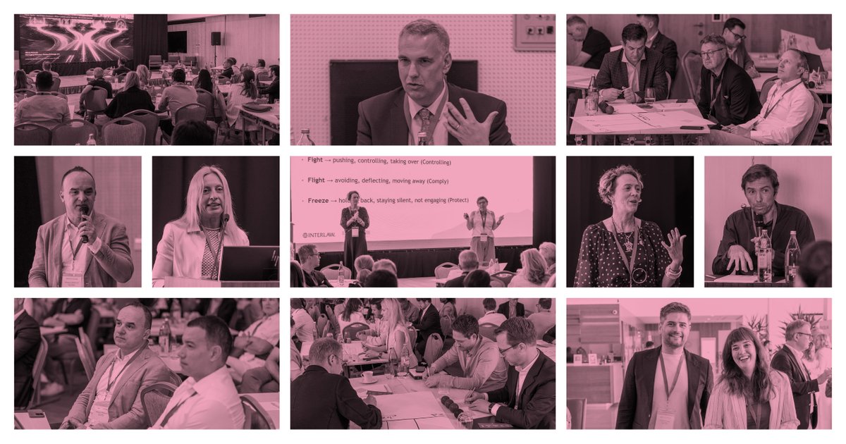 Interlaw_LTD's tweet photo. Day two of the #Interlaw 2026 EMEA Regional Meeting covered professional development and practice area discussions across our special business teams, including energy and competition, arbitration, M&amp;A, and the first of two leadership and management sessions.

#Interlaw2026EMEA https://t.co/6bEyV8dMXY