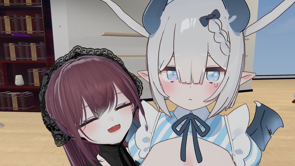 vrcgrt's tweet photo. ぶいちゃたのしい＞＜ https://t.co/m0wWImVklO