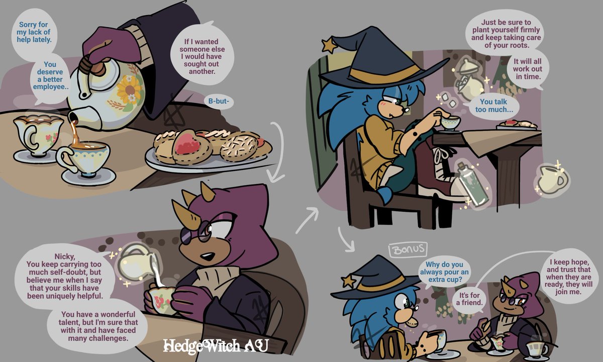 Our Faultlines Comic Part 2 + Tea Time Comic
