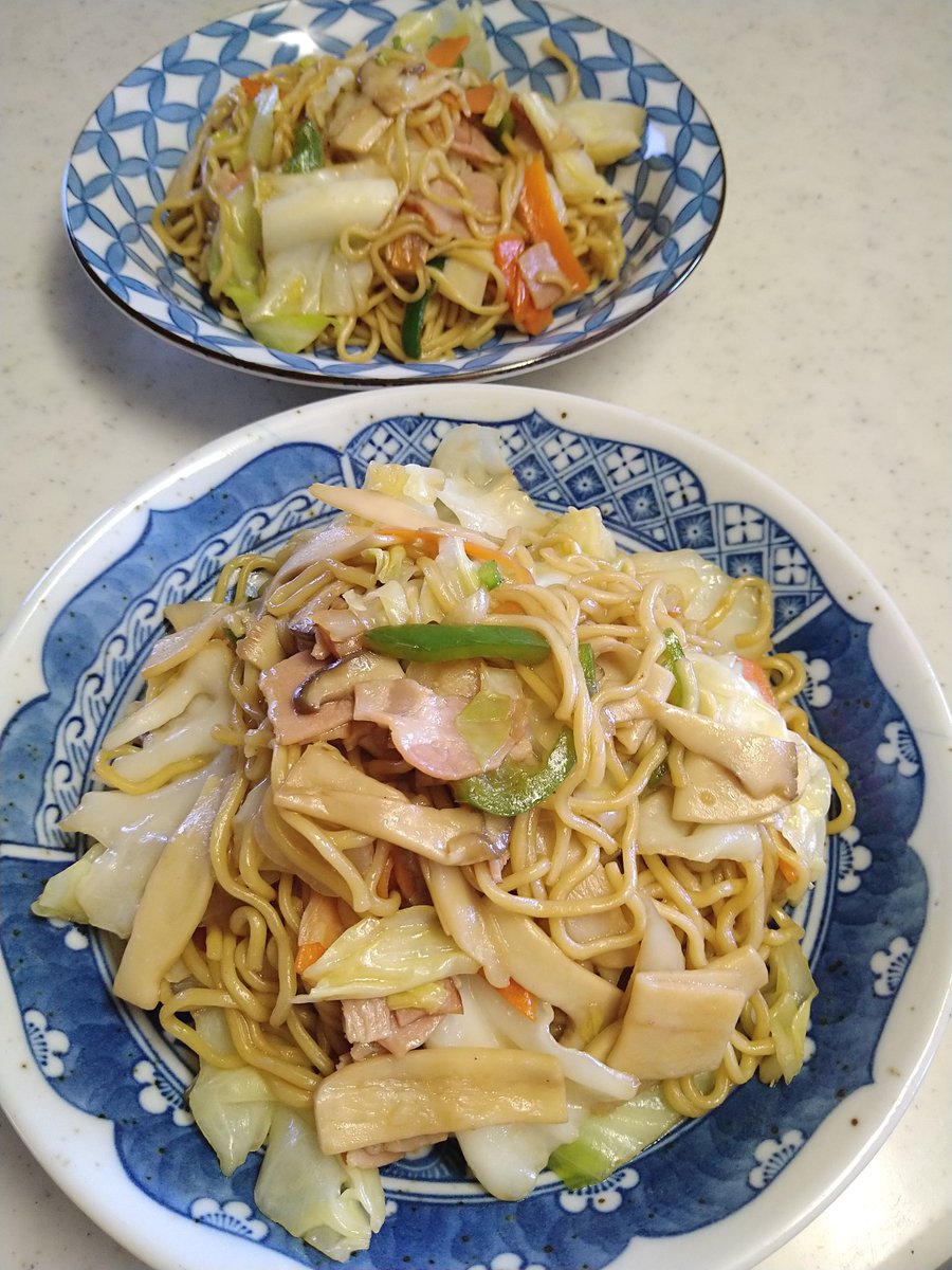 焼きそば(゜д゜)ウマー 