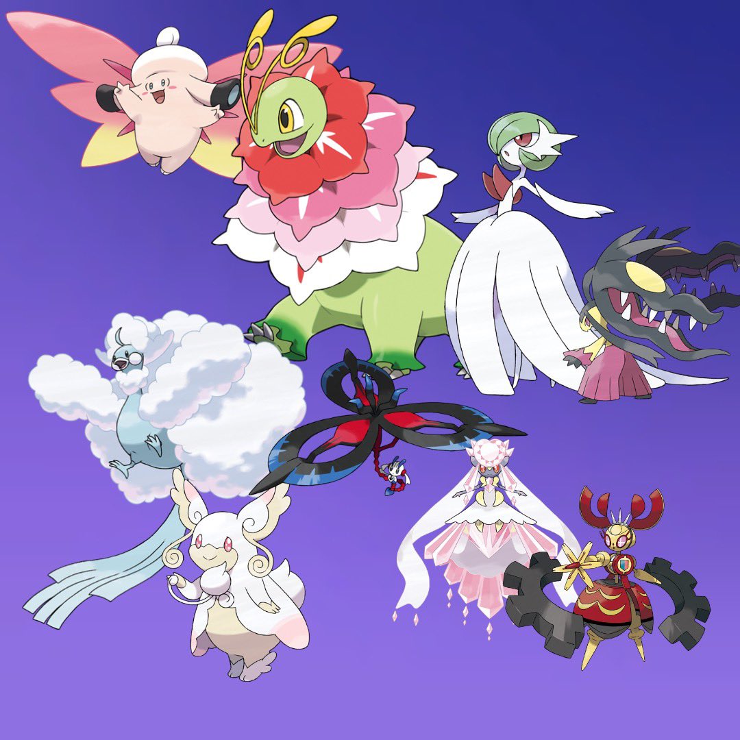 PoketwtConf's tweet photo. “Not that it matters in gameplay but since Legends Z-A, Fairy, Ground, and Poision all finally got at least one mega that has it as a primary typing rather than a secondary typing. Flying on the other hand still has no such thing to this day. Mega Noivern was right there.” https://t.co/OijA7Rk6FD