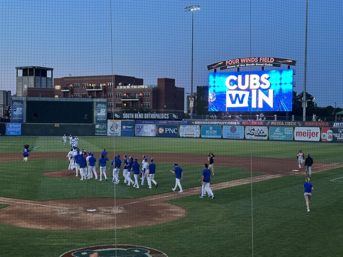 MLBBestBets's tweet photo. ⚾️ 153 2026
@TinCaps / @SBCubs 
Cubs win 6-3
@KingcougarMike @eddiesofficials @rstones199 @royaltytoursusa @JohnnyKamen @FashionBallpark https://t.co/LuJxo2lpFB