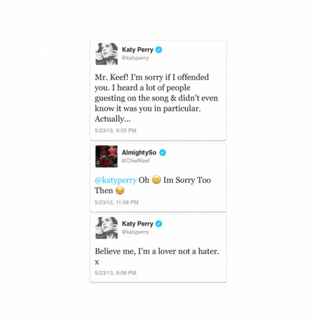 ComplexMusic's tweet photo. KATY PERRY 
CHIEF KEEF
LEGENDARY LOVERS (REMIX)
OUT NOW https://t.co/kwwnUoeJD3