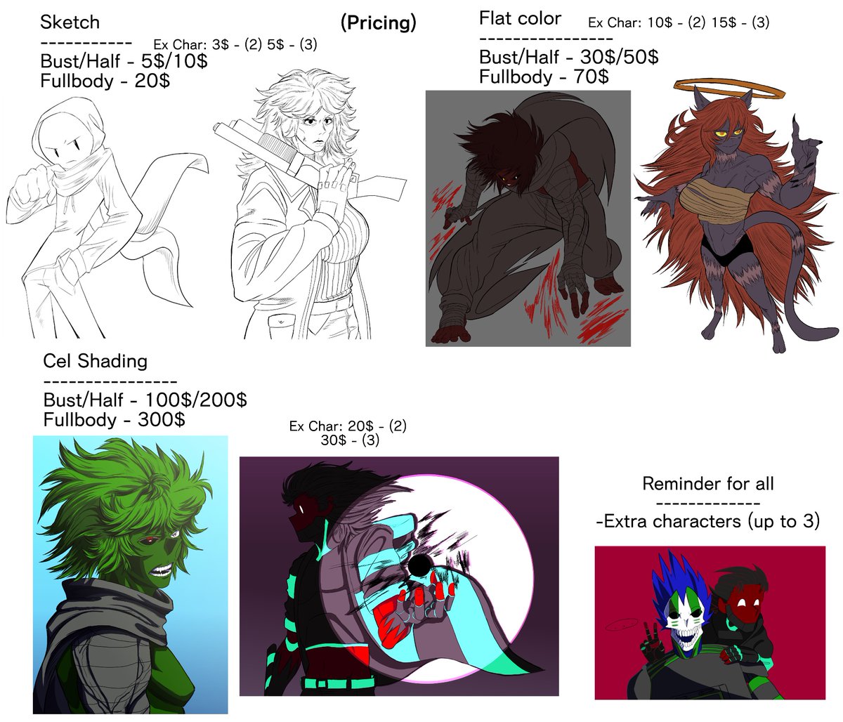 DThunder65's tweet photo. Just a reminder that commissions are currently open!!!
DM or comment below
#Commission
#Commissions
#Commissionopen
#ArtCommission https://t.co/rddb8nZHrC