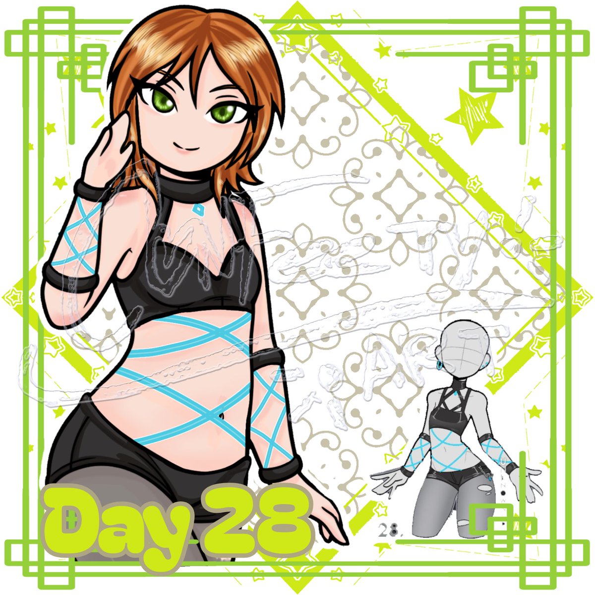 Con_FeeTy's tweet photo. #maydendressup2026 reto por @unknownspy

Bueno, hoy una Roxanne de @SlyAliceArt
Siento que quedo bonita, espero que sea de tu agrado!! 
Aún que... Creo que me faltó "personalidad", pero me gusta el resultado.

Y bueno! Eso!

#ConFeeTyArt #confeetyart2026 https://t.co/JDxouwiwpz