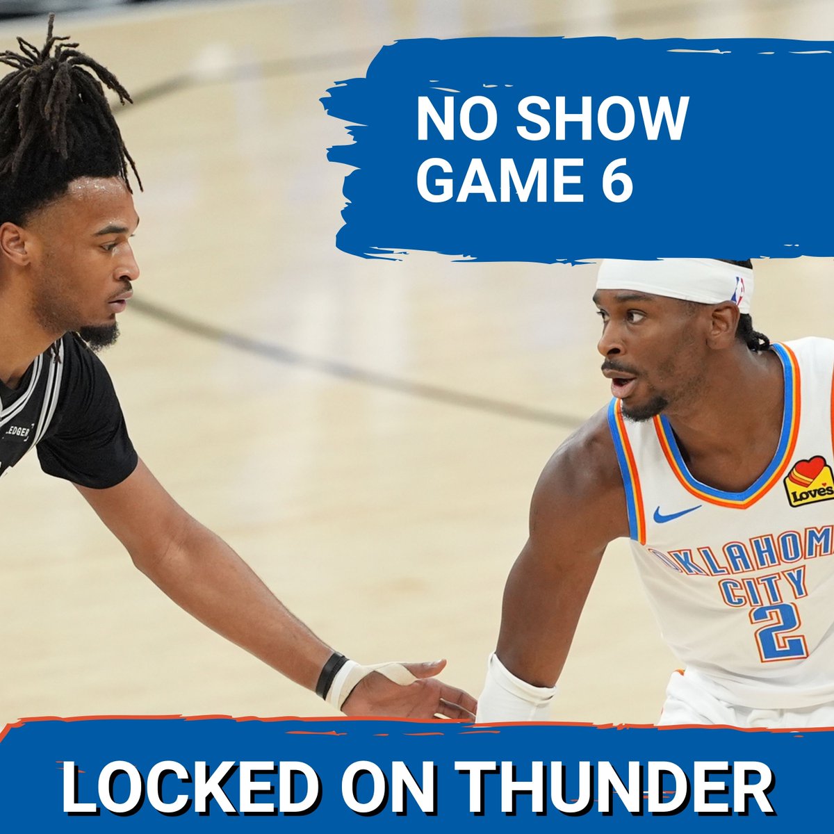 Rylan_Stiles's tweet photo. New Locked on #Thunder Podcast: 
🏀 Game 6 Recap
🏀 Can SGA Be Better vs. Spurs? 
🏀 Jalen Williams Return
🏀 Deja vu all over again
🏀 Failed lesson
#ThunderUp #FirstListen: 
https://t.co/mMkaoVLwqq https://t.co/S7YVzBsYsY