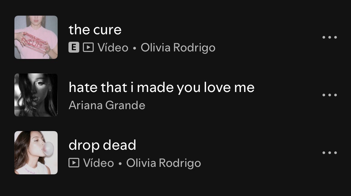dwtdejavu's tweet photo. meu spotify nos próximos dias https://t.co/9d6VVNJMyB