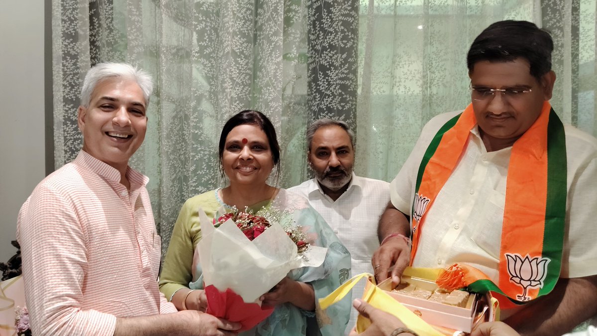 bjparchanagupta's tweet photo. विनम्र धन्यवाद 🙏🙏 https://t.co/qa8LpcpHUu
