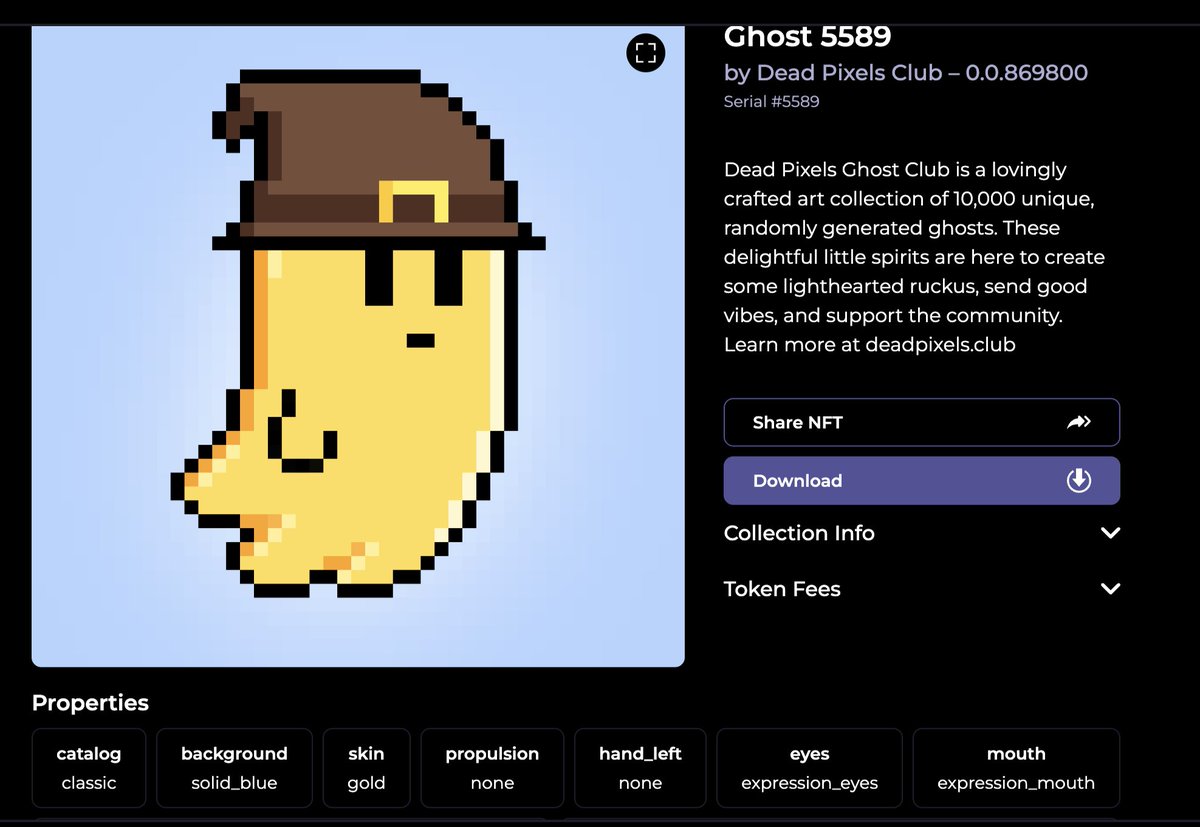 We3monkeys's tweet photo. I love my gold ghost!
@deadpixels_club https://t.co/yW7NtePBAA