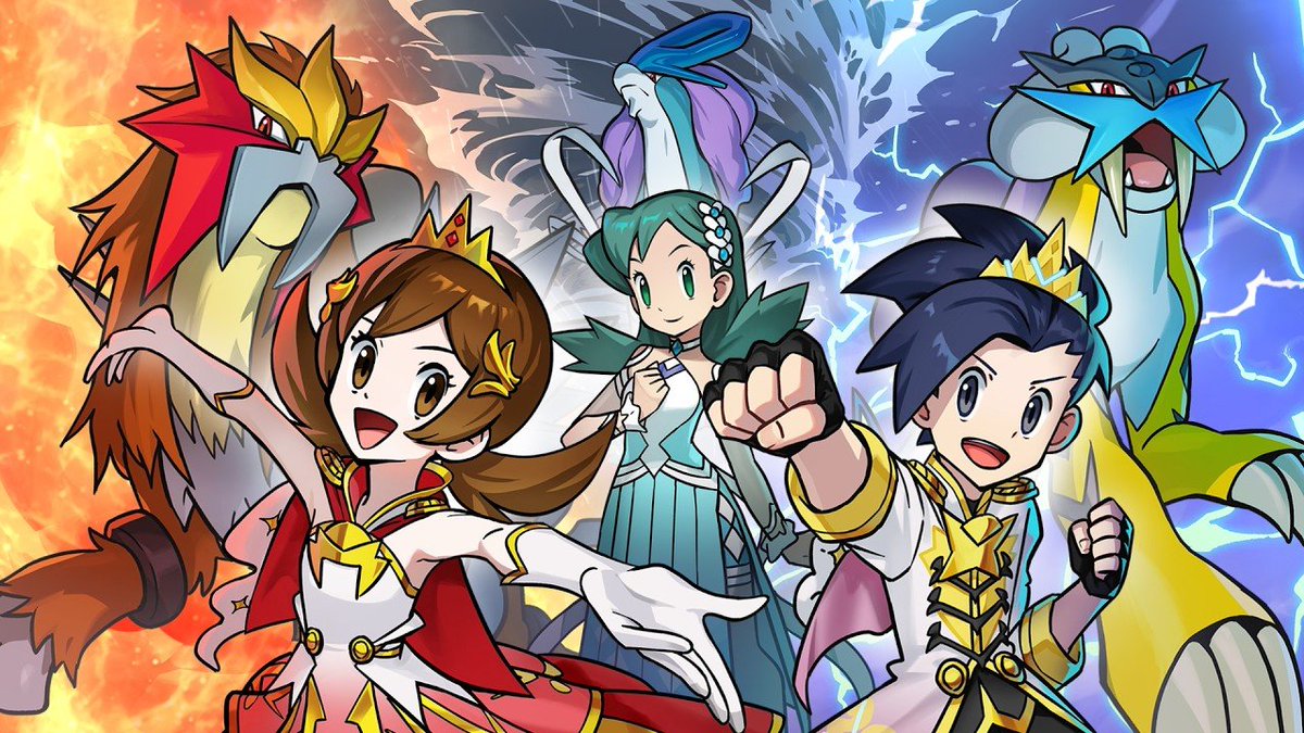 SerebiiNet's tweet photo. Serebii Update: The next Pokémon Masters EX event has been announced. Runs from May 31st 2026

Adds Lyra (Champion) &amp; Entei and Ethan (Champion) &amp; Raikou into the game

https://t.co/NWlAdn57aQ https://t.co/UltIwNxTEe