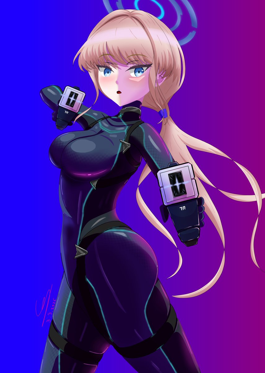 LancerDraws's tweet photo. Armed Toki! ✌️✌️

#bluearchive #ブルアカ https://t.co/LhoYCTzYSc